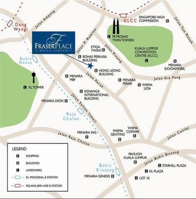 C Suites Jalan Perak 쿠알라룸푸르 외부 사진